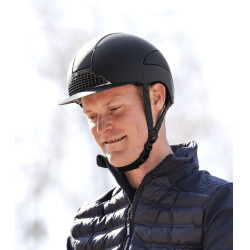 Casque équitation SWING H24 chrome sécurisé