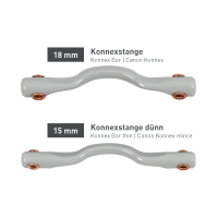 Mors de filet Beris passage de langue Konnex fin anneau 7,5 cm Doux Gris Mors de filet Beris passage de langue Konnex fin anneau 7,5 cm Doux Gris