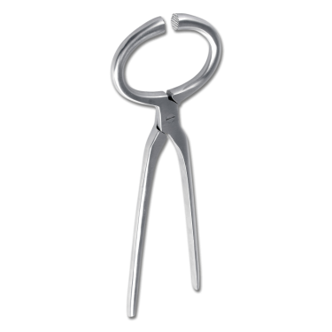 Tricoise Waldhausen pour examiner les sabots Gris