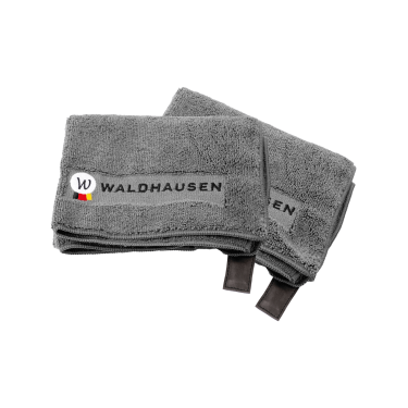 Serviettes microfibre Waldhausen par 2 Gris