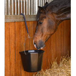 Seau d’écurie 20L robuste pour chevaux