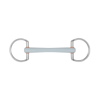 Beris-trens met olijven, smalle comfortstang en 6 cm ring Zacht Bruin Beris-trens met olijven, smalle comfortstang en 6 cm ring Zacht Bruin
