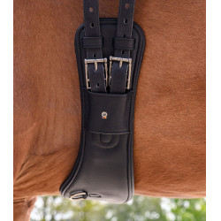 Sangle d'équitation courte cuir courbée Waldhausen