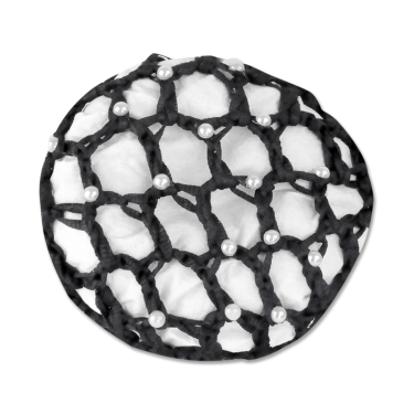 Résille-filet Waldhausen perles Noir
