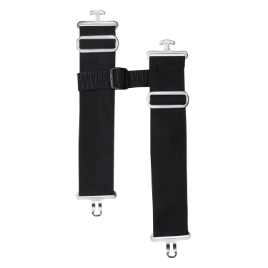 Rallonge Waldhausen sangle poitrail Noir Rallonge Waldhausen sangle poitrail Noir