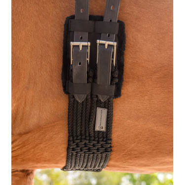 Protection boucles sangles courtes Waldhausen Noir Protection boucles sangles courtes Waldhausen Noir