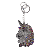 Porte-clés Waldhausen Licorne Argent / multicolore Porte-clés Waldhausen Licorne Argent / multicolore