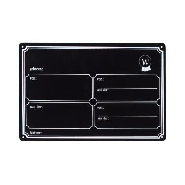 Panneau de box Waldhausen métal Noir