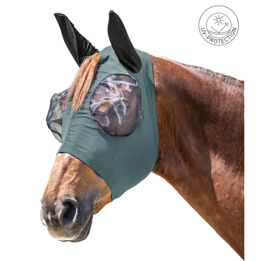 Masque anti-mouches Waldhausen Puck Vert pin