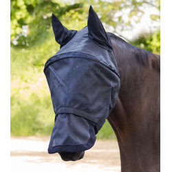 Vliegmasker paard Waldhausen met oren en neusbrug
