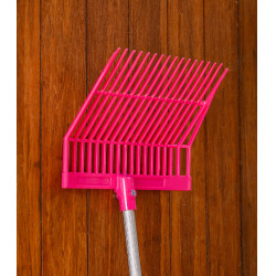 Tête de fourche à crottin Waldhausen plastique Rose