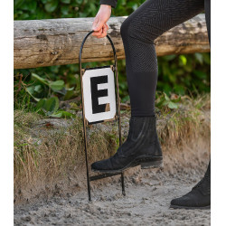 Lettres d'équitation à planter pour carrière 20x60 m Lettres d'équitation à planter pour carrière 20x60 m