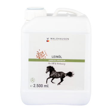 Huile de lin pour cheval – Soin pelage et digestion