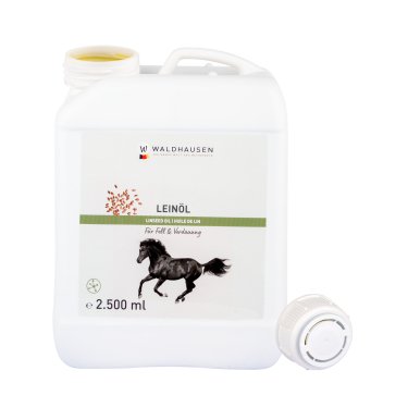 Huile de lin pour cheval – Soin pelage et digestion