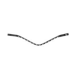 Hoofdstel-frontriem met strass | Waldhausen X-Line