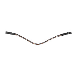 Frontal Glam noir X-Line Waldhausen Noir / marron / or / beige / argent