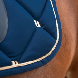 Tapis de Selle Dressage Night Collection Back On Track Bleu noble