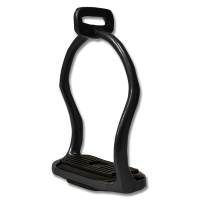 Étrier Waldhausen en aluminium Island Noir
