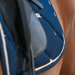 Tapis de Selle Dressage Night Collection Back On Track Bleu noble