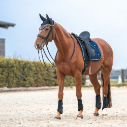 Tapis de Selle Dressage Night Collection Back On Track Bleu noble