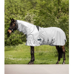 Couverture anti-mouches et anti-eczéma Waldhausen Protect Gris argent / gris