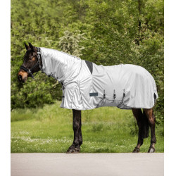Couverture anti-mouches et anti-eczéma Waldhausen Protect Gris argent / gris