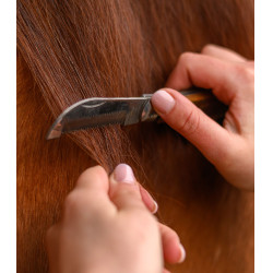 Couteau pliable pour crinière équine Waldhausen