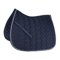Tapis de selle Waldhausen Ancona Bleu nocturne / argent
