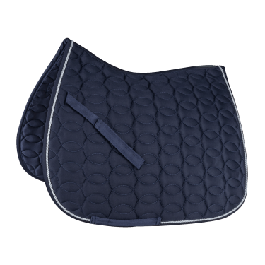 Tapis de selle Waldhausen Ancona Bleu nocturne / argent