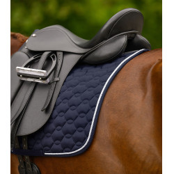 Tapis de selle Waldhausen Ancona Bleu nocturne / argent