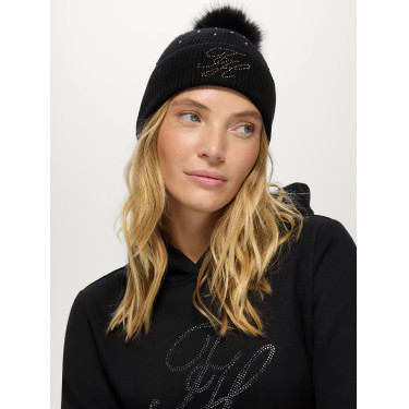 Bonnet pompon femme Strass Daly Tommy Hilfiger Equestrian Bonnet pompon femme Strass Daly Tommy Hilfiger Equestrian