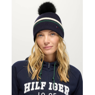 Bonnet à pompon Dean Tommy Hilfiger Equestrian Bonnet à pompon Dean Tommy Hilfiger Equestrian