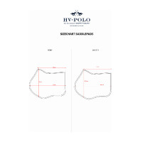 HV Polo Sachie GP zadeldek Aqua sky Blauw