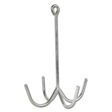 Ancre 4 branches Waldhausen en métal Gris