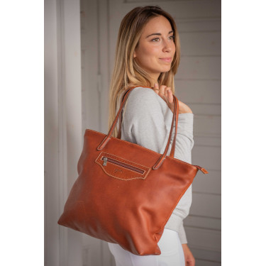 Pénélope Toti Tas Cognac Bruin Pénélope Toti Tas Cognac Bruin