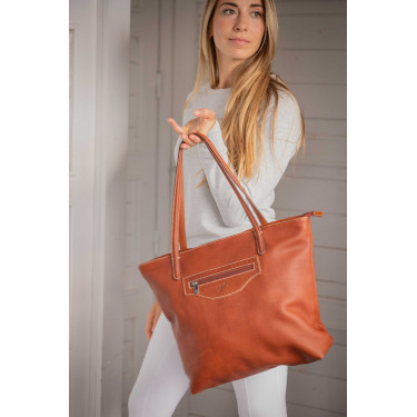 Pénélope Toti Tas Cognac Bruin Pénélope Toti Tas Cognac Bruin