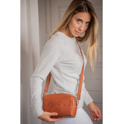 Sac Pénélope Laly Gold Doré / cognac Marron