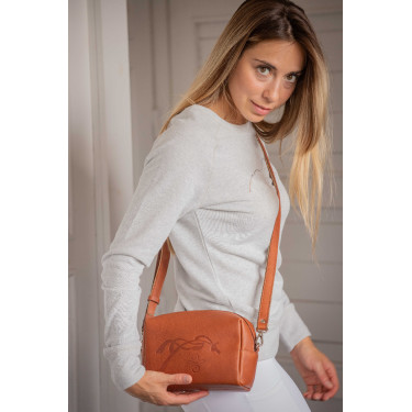Sac Pénélope Laly Gold Doré / cognac Marron