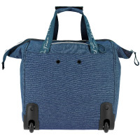 Sac de pansage à roulettes Equithème Noir Sac de pansage à roulettes Equithème Noir