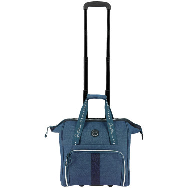 Poetstas op wieltjes Equithème Denim Blauw Poetstas op wieltjes Equithème Denim Blauw