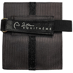 Porte cartes Je t'aime Equithème Marron