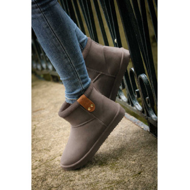 Boots Pénélope fourrées Chocolat Marron
