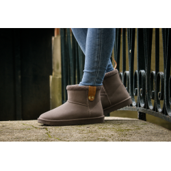 Boots Pénélope fourrées Chocolat Marron