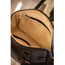 Elegante ruitersport handtas van Pénélope leer