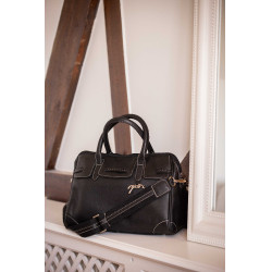 Sac à main élégant en cuir Pénélope Maëlys PM Cognac