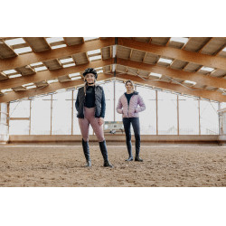 Pantalon d'équitation legging Equithème avec fond silicone Pantalon d'équitation legging Equithème avec fond silicone
