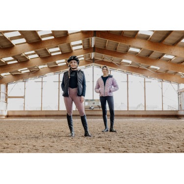 Pantalon d'équitation legging Equithème avec fond silicone Pantalon d'équitation legging Equithème avec fond silicone