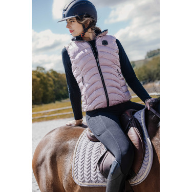 Pantalon d'équitation legging Equithème avec fond silicone Pantalon d'équitation legging Equithème avec fond silicone