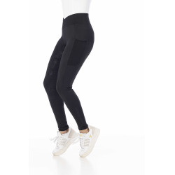 Pantalon d'équitation legging Equithème avec fond silicone Pantalon d'équitation legging Equithème avec fond silicone