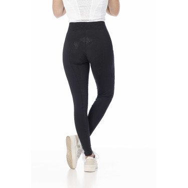 Pantalon d'équitation legging Equithème avec fond silicone Pantalon d'équitation legging Equithème avec fond silicone